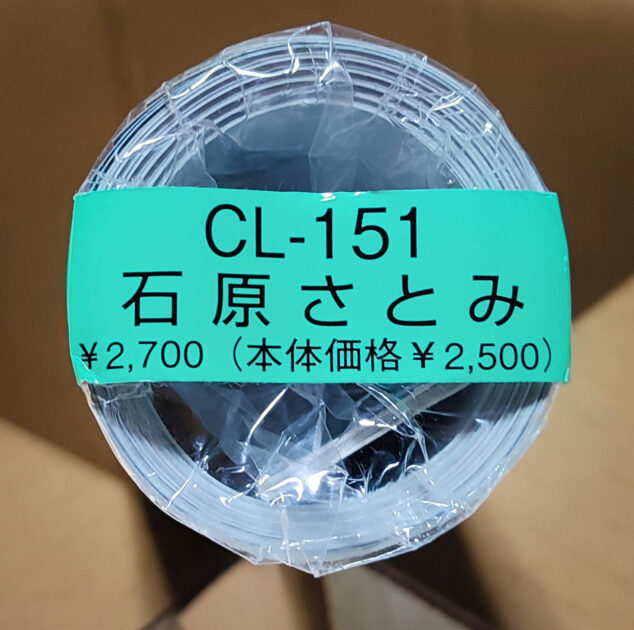 石原さとみ 2017年 カレンダー B2サイズ ８枚綴り。新品未開封。ハゴロモ TRY-X