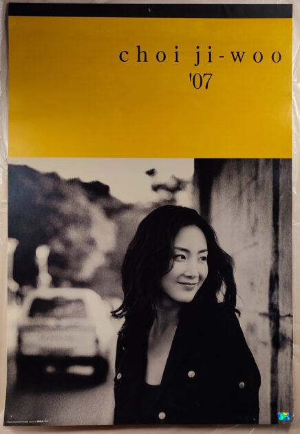 チェ・ジウ choi ji-woo 2007年 カレンダー B2サイズ 8枚綴り。未使用品。ハゴロモ TRY-X